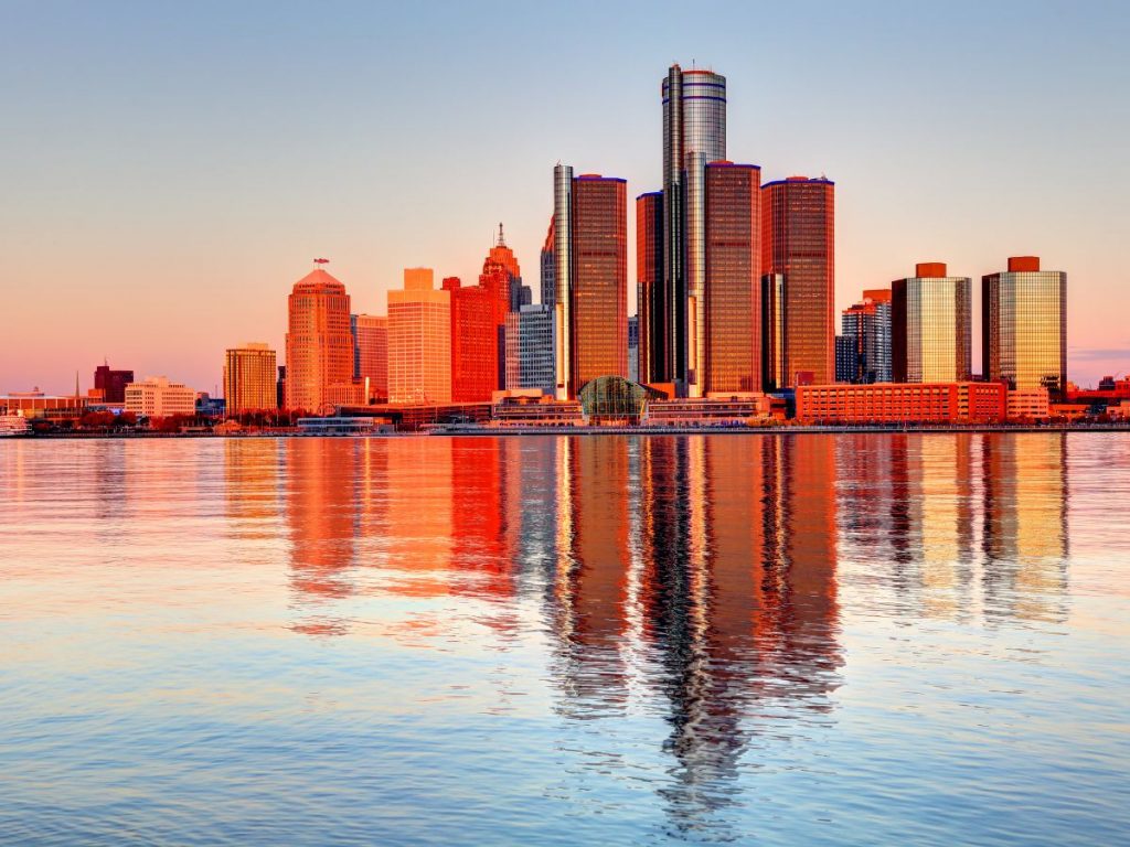 Detroit, Michigan, Cleveland, Ohio & Pittsburgh, Pennsylvania (Rust Belt)