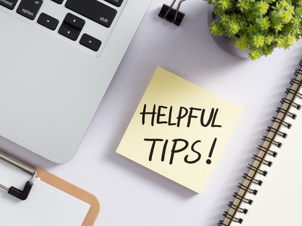 Lessons Learned & Tips 