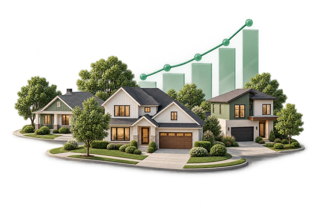 Neighborhood and market trend charts